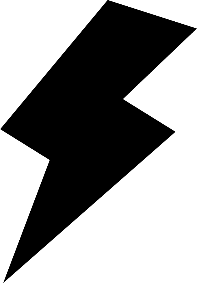 Clip Art Black And White Download Flash Svg Png Icon - Electricity Energy Icon Png (682x980), Png Download