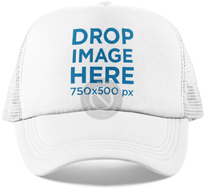 Trucker Hat Mockup Over A Png Background 11705a - Baseball Cap (640x480), Png Download