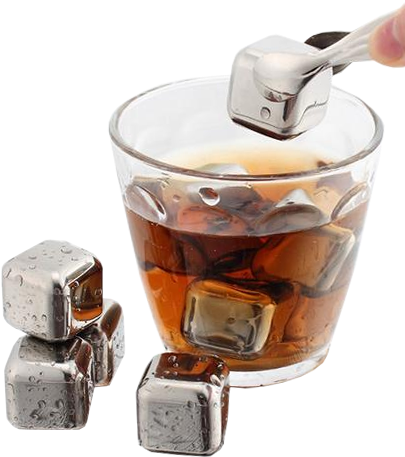Metal Ice Cubes - Ice Cube (480x480), Png Download