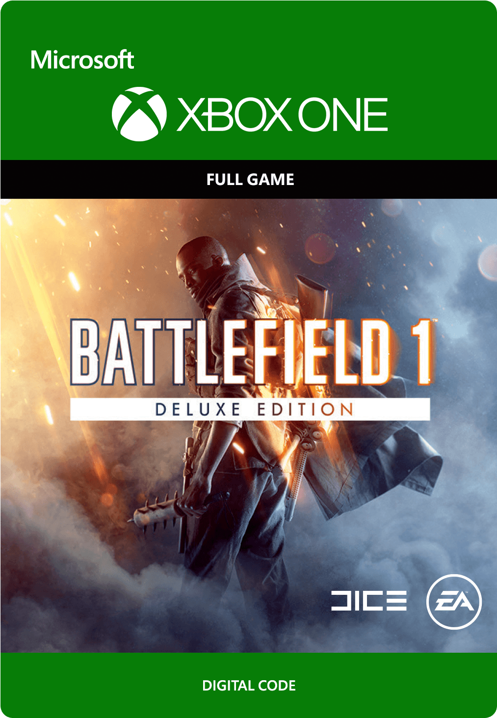 Battlefield 1 - Deluxe Edition - Xbox One - Xbox One - Battlefield 1 Digital Xbox One (1180x1650), Png Download