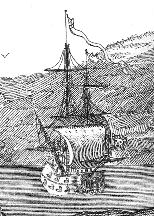 Queen Annes Revenge - Queen Anne's Revenge Real (500x701), Png Download
