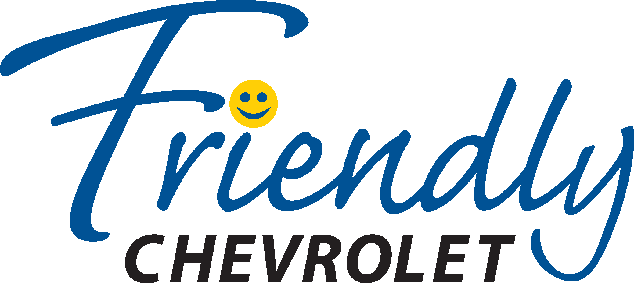 Friendly Chevrolet - Friendly Chevy (2078x929), Png Download
