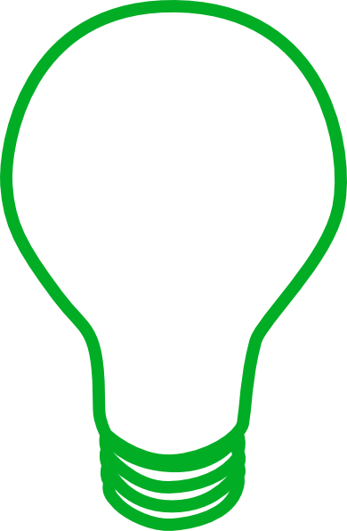 How To Set Use Green Lightbulb Icon Png (390x596), Png Download