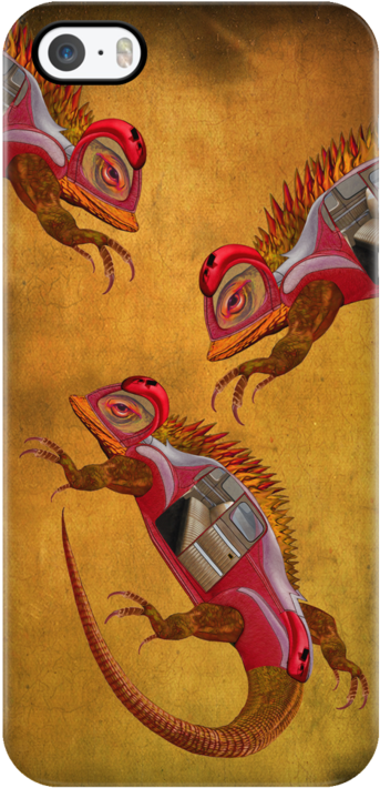 Uber Lizards Invade - Samsung Galaxy (585x750), Png Download