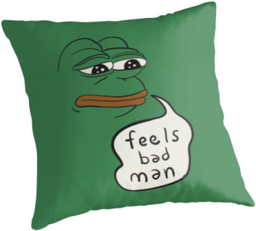 Sad Pillow Feels Bad Man - Dan And Phil Undertale Memes (500x500), Png Download