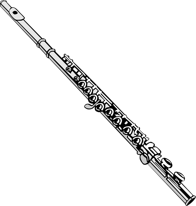 Cartoon Flute - Flute Clip Art (564x593), Png Download