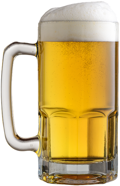Beer, Drink, Glass, Refreshment, Alcohol, Bar - Beer (581x720), Png Download