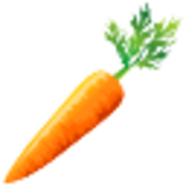 Carrot Transparent Small Baby - Transparent Carrot (600x600), Png Download