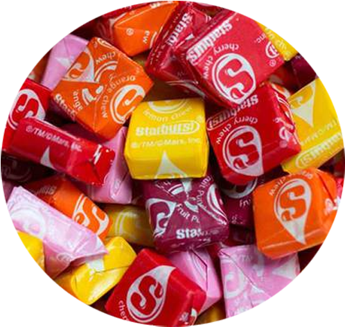 Starburst Fruit Chews Original Fruit Resealable Bulk - Starburst Candy (500x500), Png Download