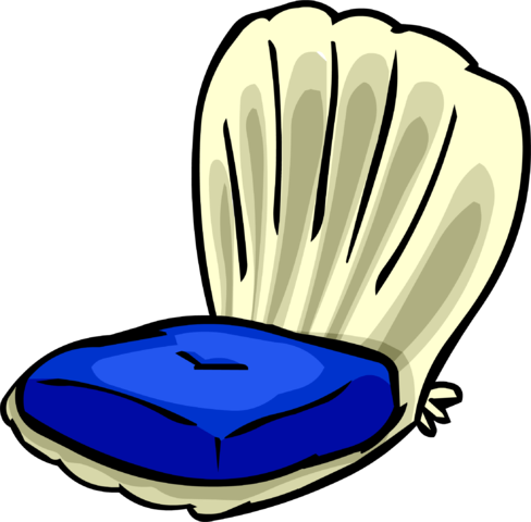 File - Shell Chair - Png - Chair (488x480), Png Download