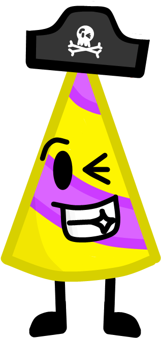 Captain Party Hat From My Fan Art By Ardaba1-d7fiv1e - Party Hat (400x700), Png Download