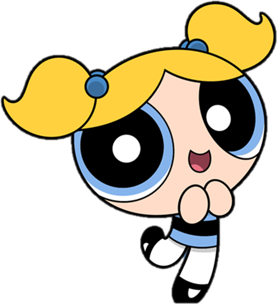 Bubbles 15 - Bubbles Powerpuff Girls (1067x1283), Png Download