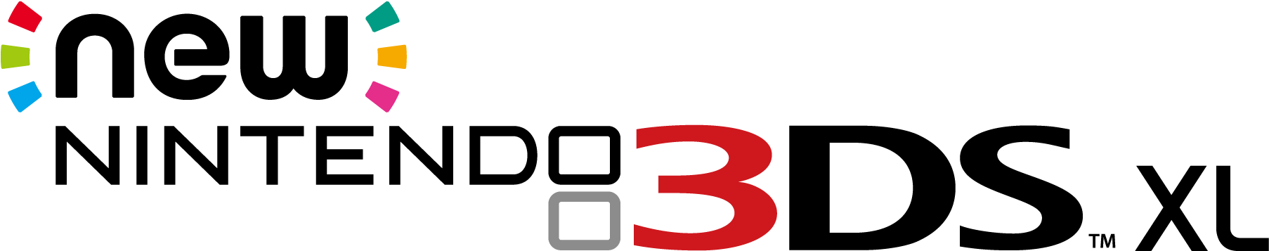 New Nintendo 3ds Xl Logo - New 2ds Xl Logo (1805x364), Png Download