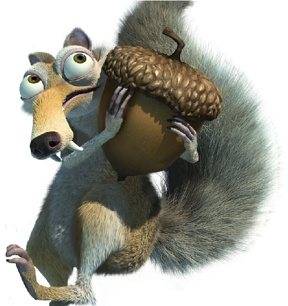 Ice Age Squirrel Png Image - Ice Age 2 (600x600), Png Download
