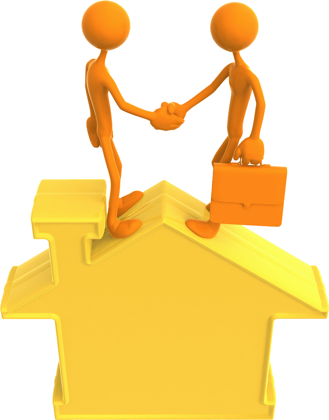 3d Realty Handshake - Vente Porte À Porte (1500x1500), Png Download