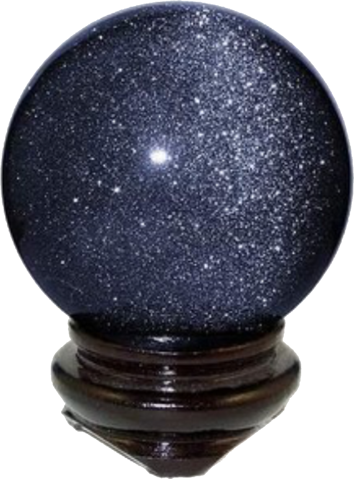 Dark Blue Crystal Ball Witch Magic Witchcraft Polyvore - Moodboard Pngs Transparent (2048x1666), Png Download