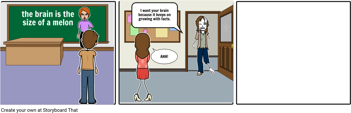 Sgm - Zombies - Cartoon (1164x385), Png Download