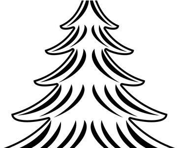 Treeline Drawing Pine Tree Frames Illustrations Images - December Coloring Pages (450x300), Png Download
