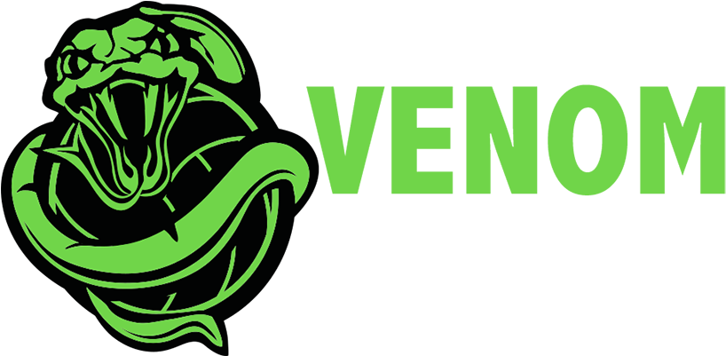 Venom Volleyball Venom Volleyball - Venom Volleyball Logo (826x400), Png Download