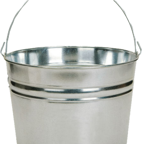 Bucket Png Transparent Images - Transparent Metal Bucket (640x480), Png Download