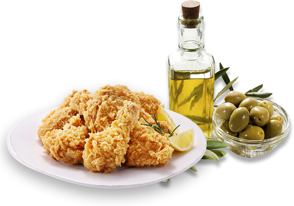 We Use Olive Oil - Bbq 황금 올리브 Png (1202x860), Png Download