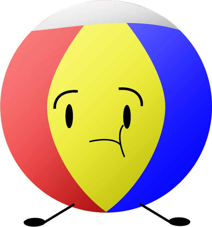 Beach Ball - Inanimations Beach Ball (810x888), Png Download