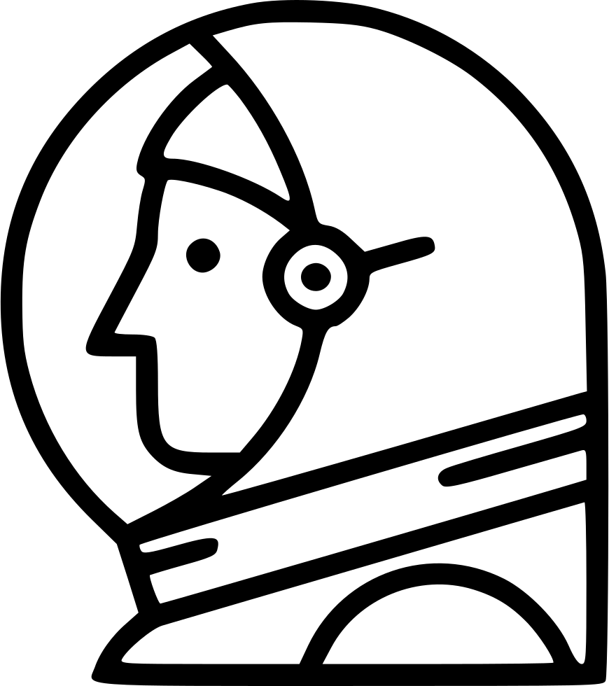 Astronaut Comments - Portable Network Graphics (870x980), Png Download