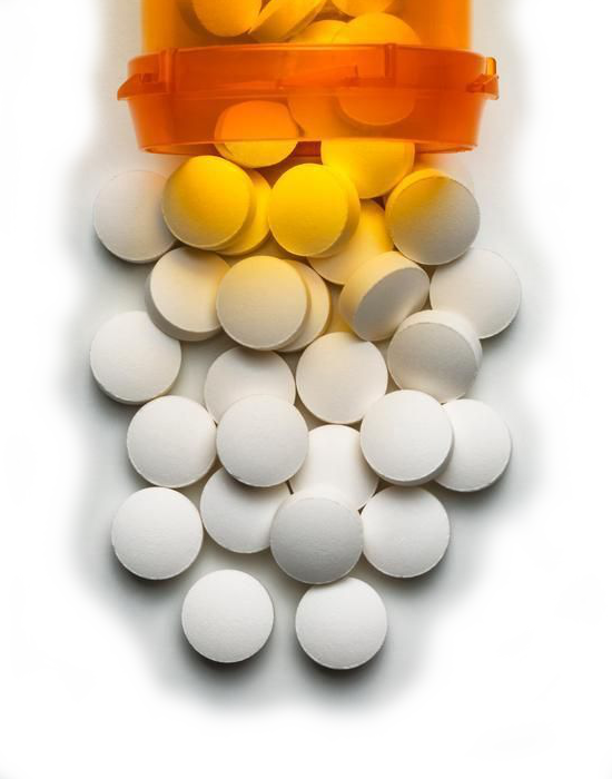 Spilled Pills Png - Pill Bottle Spill Over (550x700), Png Download