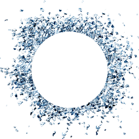 Wframe-22 - Circle (450x450), Png Download