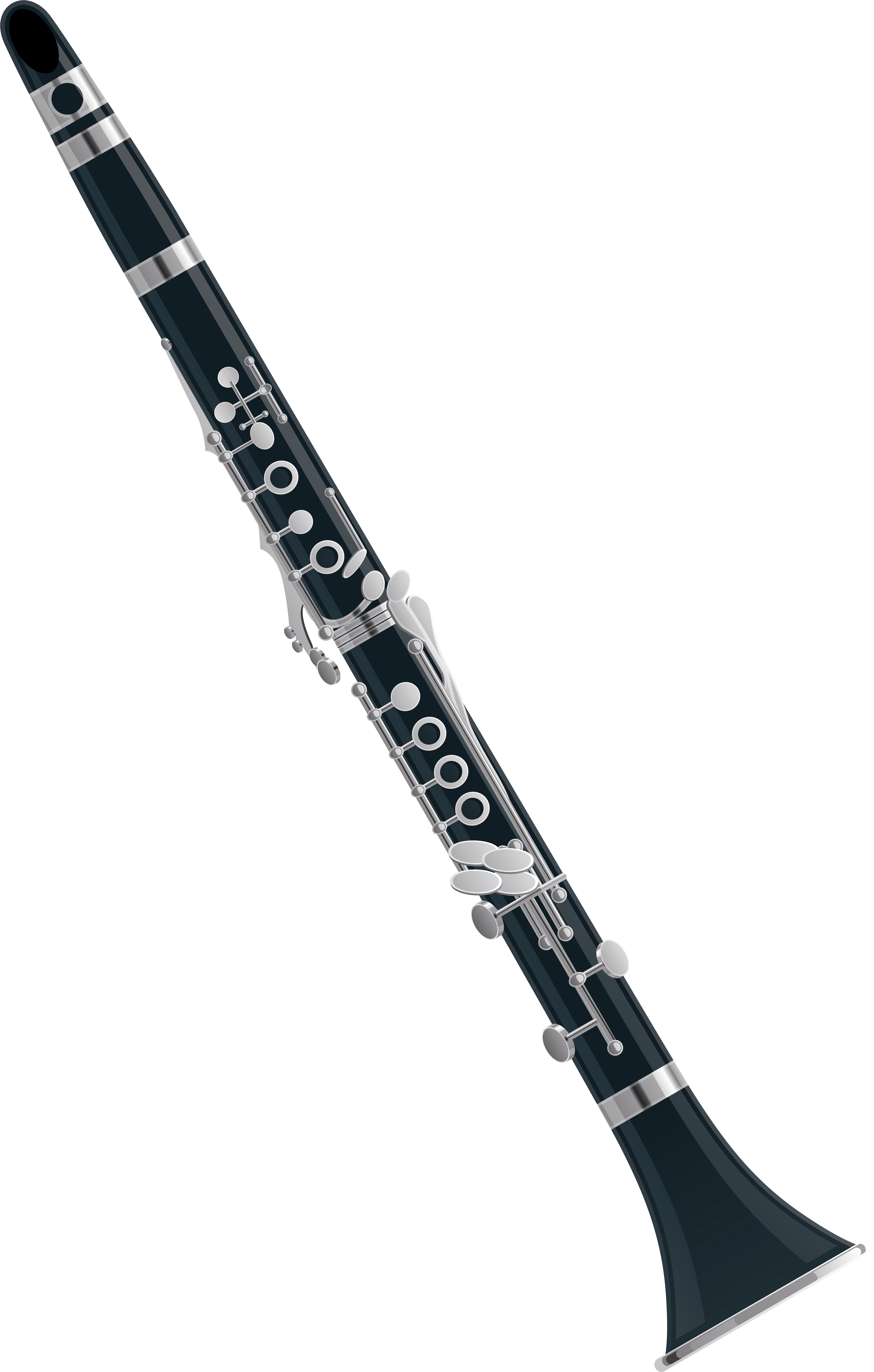 Transparent Png Clip Art - Clarinet Clipart (5148x8000), Png Download