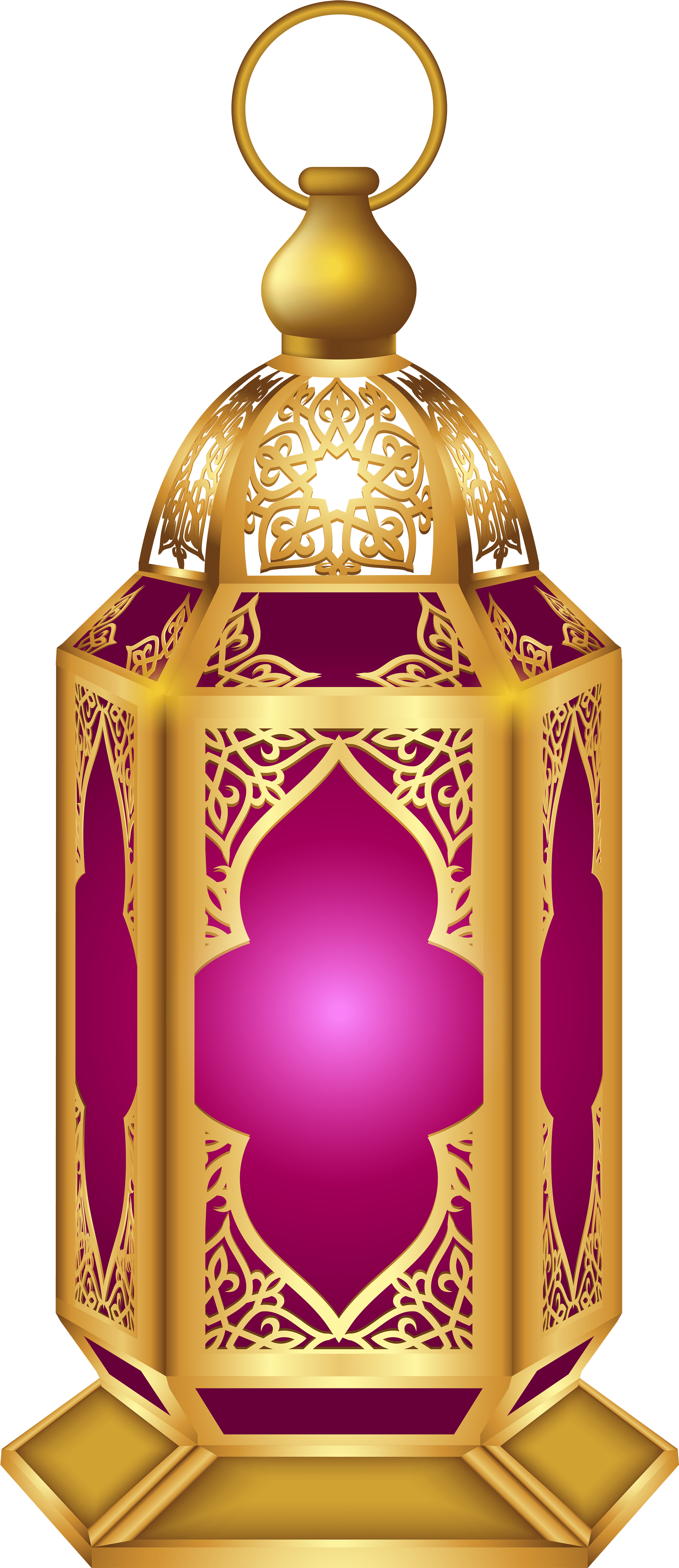 Purple Lantern Diwali - Pink Lantern Png (269x600), Png Download