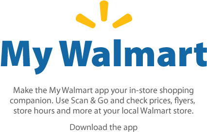 My Walmart Download The App - Graphic Design (450x295), Png Download