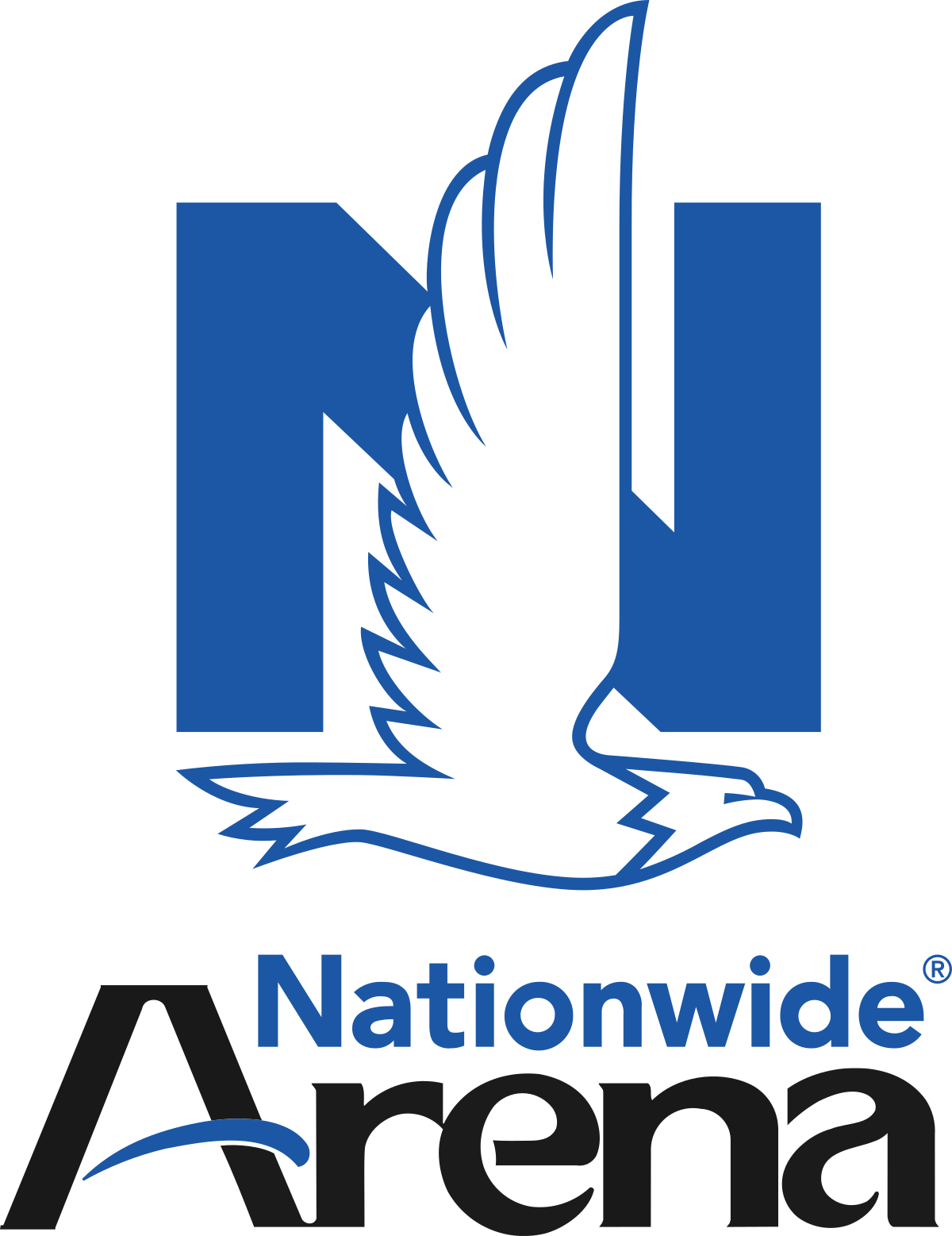 Nationwide Arena Logo (1200x1557), Png Download
