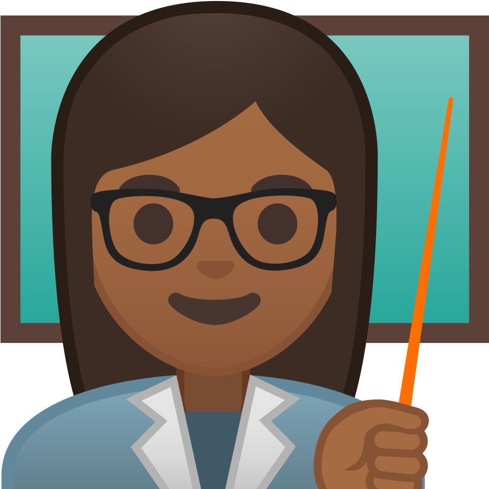 Download Svg Download Png - Emoji Teacher (1024x1024), Png Download