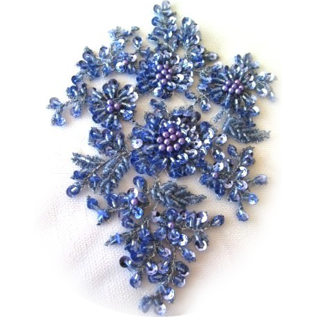 Exquisite Hand Beaded Lace And Trims - Bead (459x459), Png Download