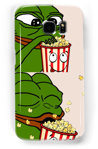 Pepe The Smug Frog Popcorn Popcorn - Pepe The Frog Cinema (500x700), Png Download