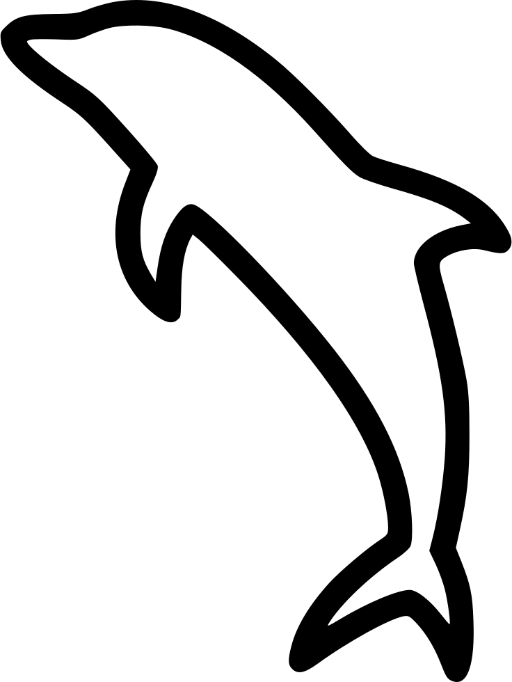 Dolphin Comments - Scalable Vector Graphics (736x980), Png Download