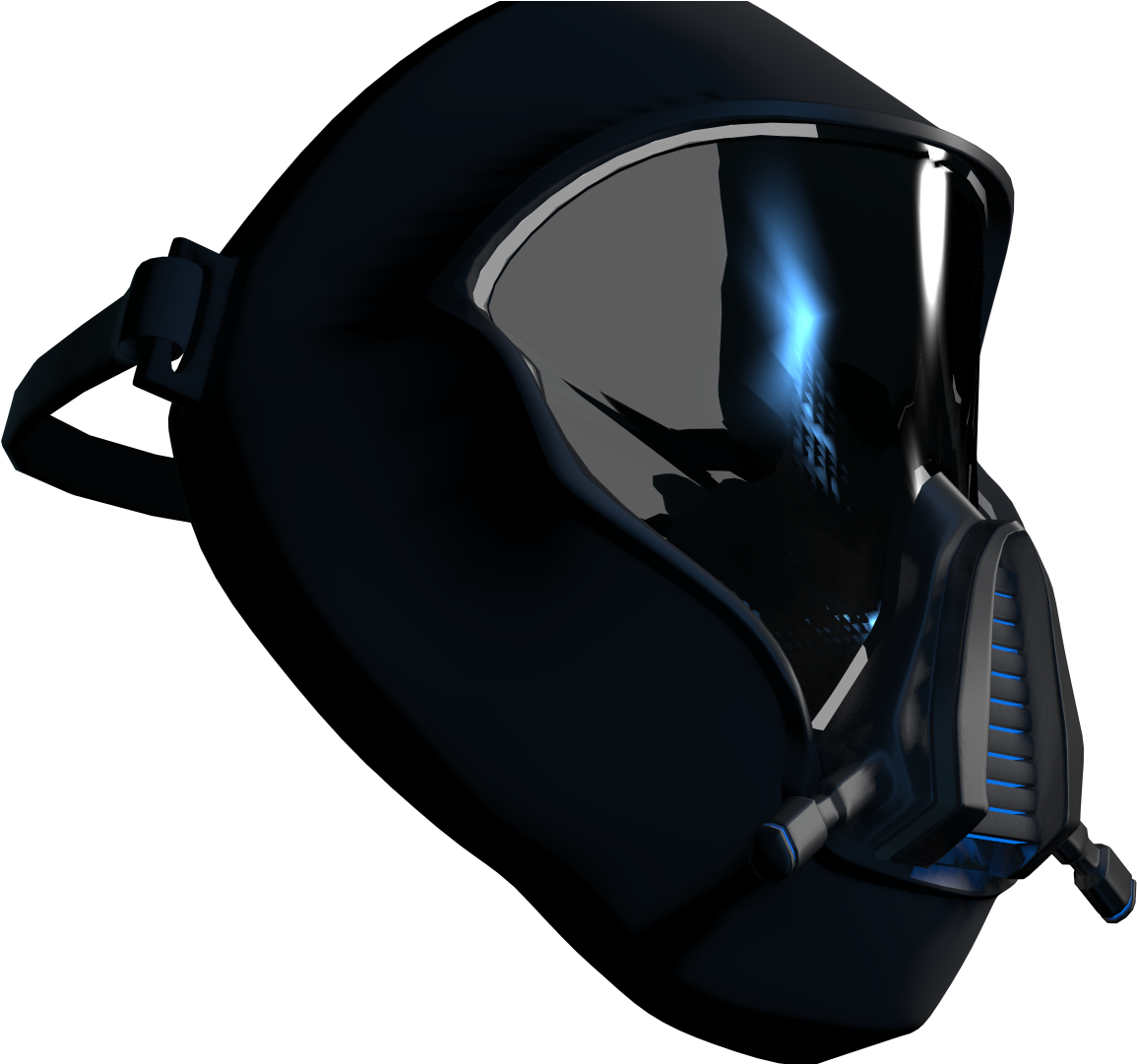 D Object Design Masks Pinterest Side - Gas Mask Png Side (1920x1080), Png Download