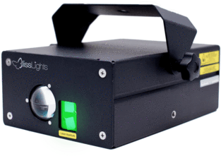 Bl50 Bliss Lights Green Laser Light - Projector (350x350), Png Download
