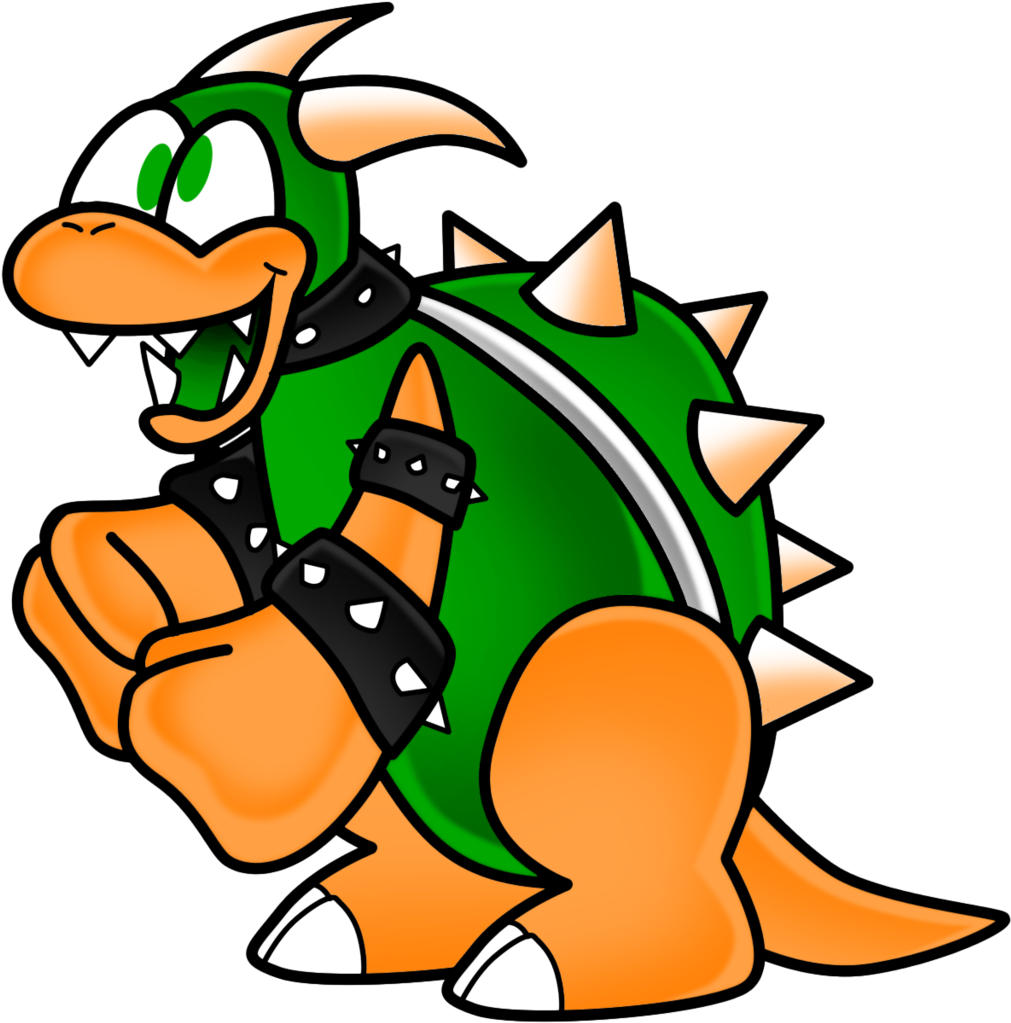 Paper Mario Gta Chapter Boss Pseudo By - Super Mario Bros 3 Bowser (1024x1365), Png Download