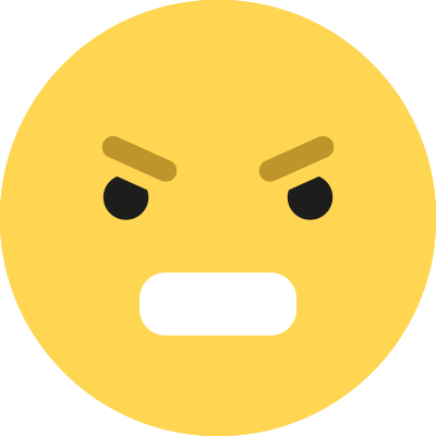 8 Emoji Angry - Annabelle (400x400), Png Download