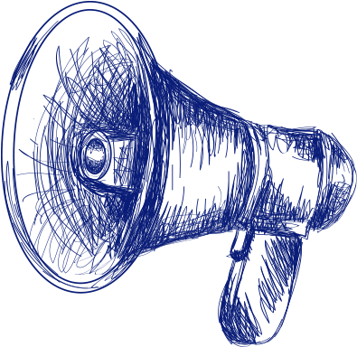 Megaphone Vector Png - Freedom Of Speech Drawing (1200x628), Png Download