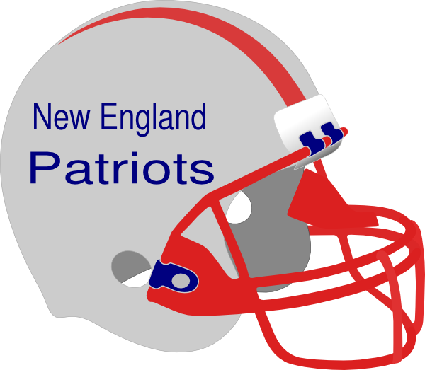 Free Library New England Clip Art At Clker Com - Green Football Helmet Clipart (600x523), Png Download