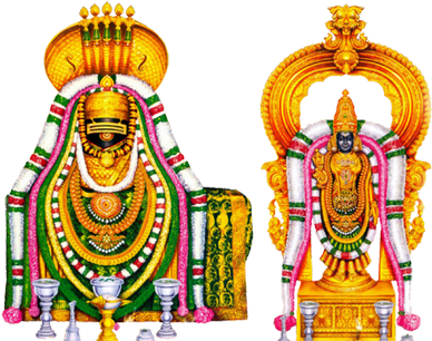 Only Official Website Of Arulmigu Arunachaleswarar - Vadivudai Amman (650x305), Png Download