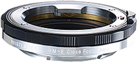 Voigtländer Has Unveiled A New Adapter, Which Allows - Voigtlander Vm-e Close Focus Adapter Vm / Sony-e (550x263), Png Download