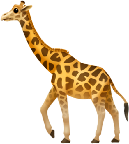 Here Are Just Some Of The Examples Apple Released Today - Giraffe Emoji Iphone (571x571), Png Download