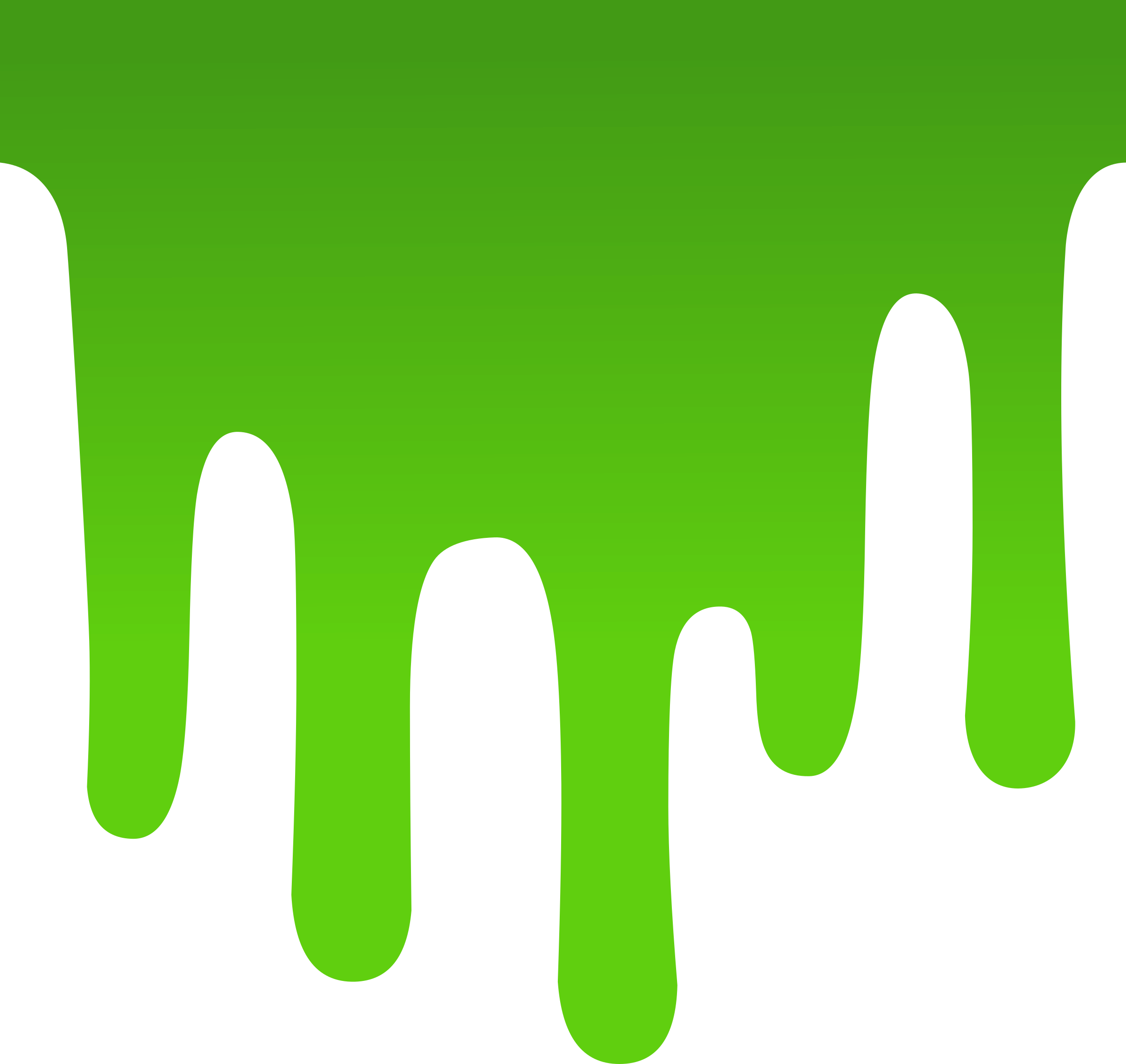 Drip Transparent Slime - Slime Dripping (2400x2267), Png Download