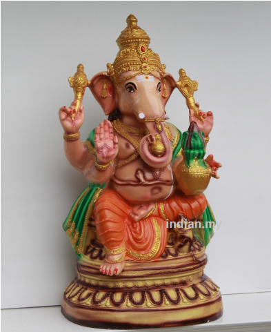 Vinayagar 3 Feet - Kuala Lumpur (640x480), Png Download