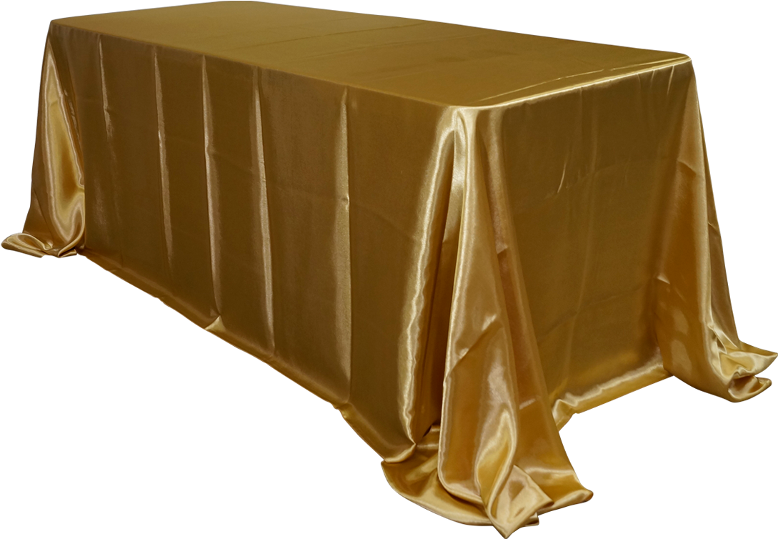 Economy Shiny Satin 90"x132" Rectangular Tablecloth - Tablecloth (1200x1200), Png Download