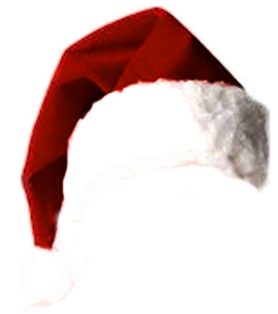 Share This - Papai Noel Chapeu Png (568x640), Png Download